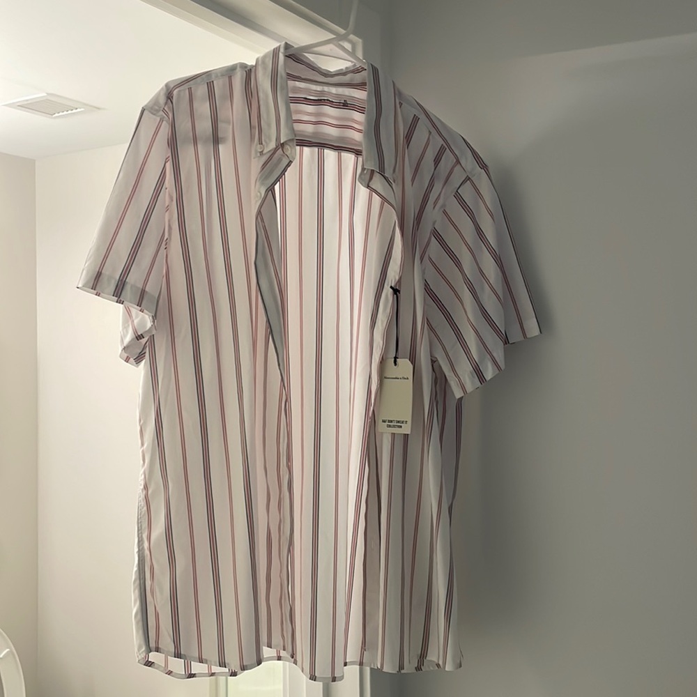 A&F button down shirt